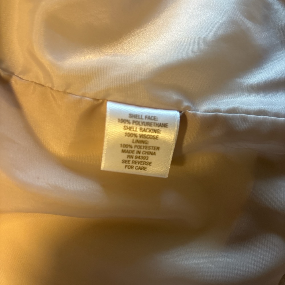 Source Unknown Light Pink Leather Jacket - image 6